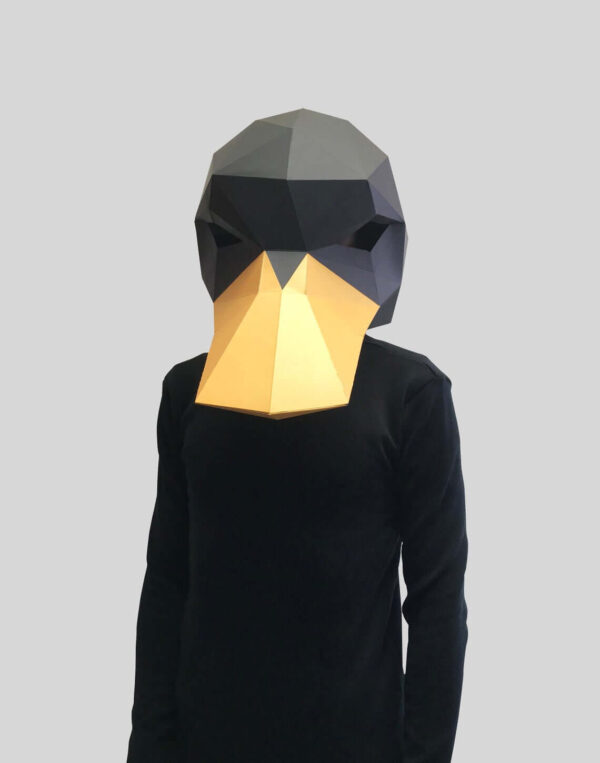 ماسک صورت اوریگامی اردک
