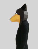 ماسک اوریگامی سگ راف کولی
