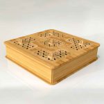 جعبه پذیرایی دمنوش و چایی چوبی مدل آروین