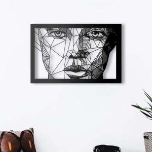 تابلو یک تکه چوبی مدل لیزا